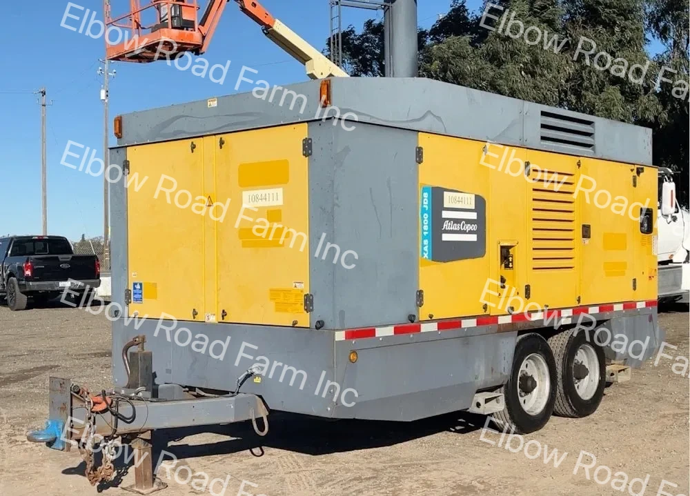 2018 Atlas Copco XAS 1800 JD8 Towable Air Compressor