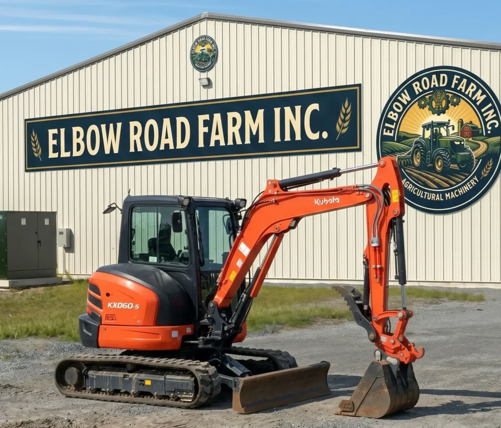 2023 Kubota KX060-5 Mini Excavator